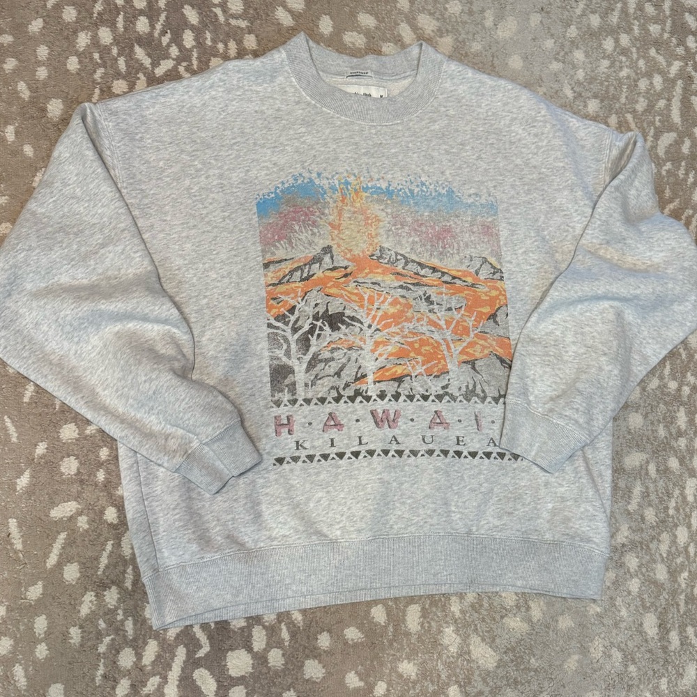 Abercrombie and Fitch Hawaii graphic sweater
